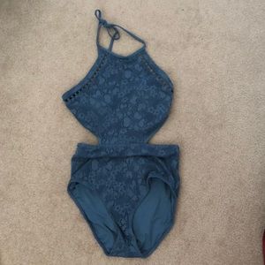 Aerie lace cut out one piece